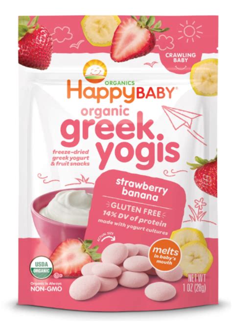 Strawberry Banana Greek Yogis 